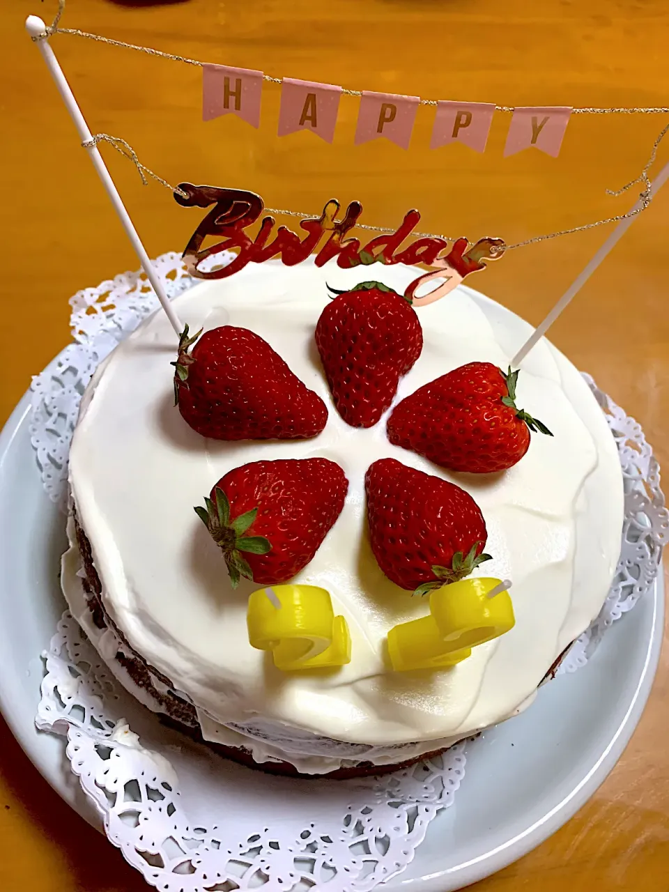 Snapdishの料理写真:上の息子のお誕生日ケーキ|Akemi Alexandruさん