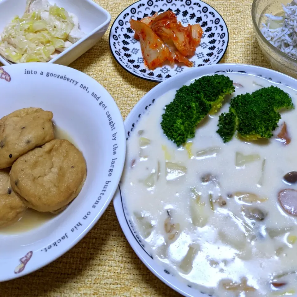 Snapdishの料理写真:2021/02/28　今日の晩ごはん🍀|ちいたんさん