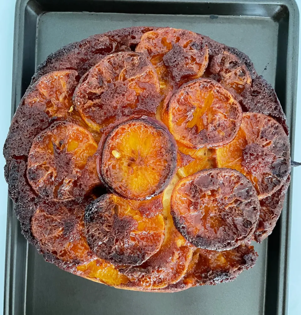 Mandarin orange upside down cake|Ong Sor Fernさん