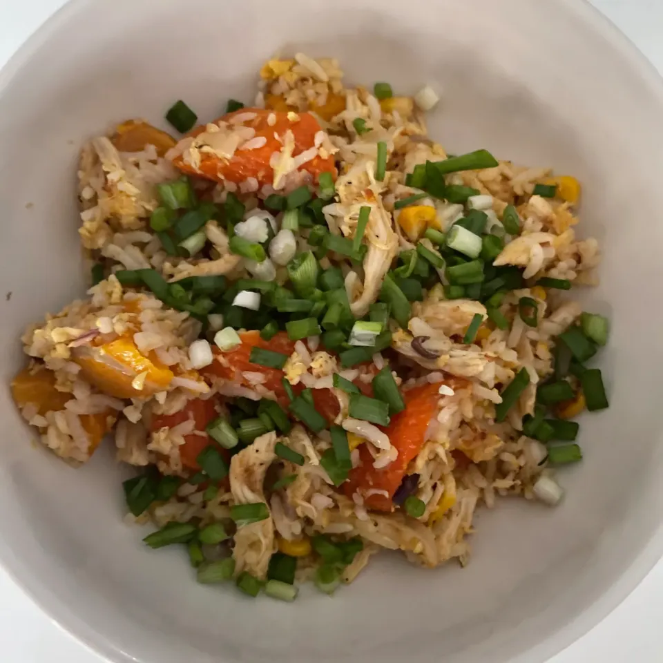 Chicken, butternut and carrot fried rice|Ong Sor Fernさん