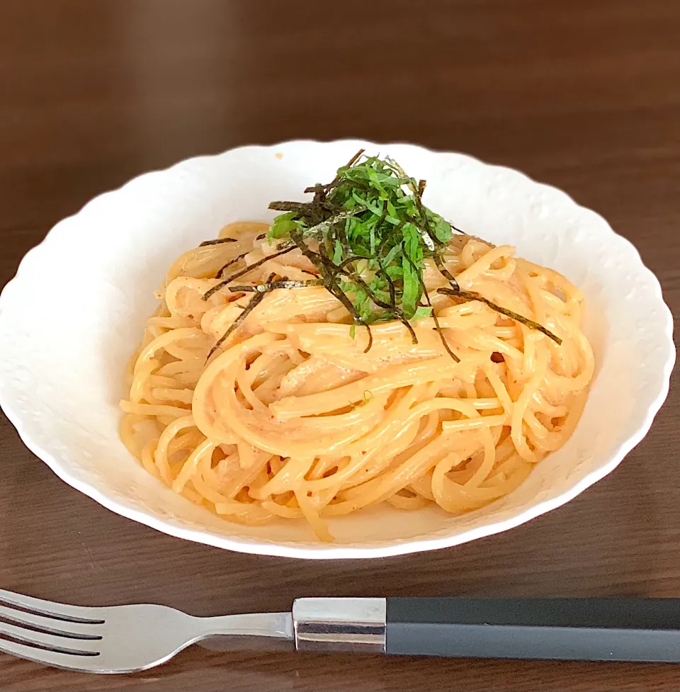 明太子パスタ🍝|sakiさん