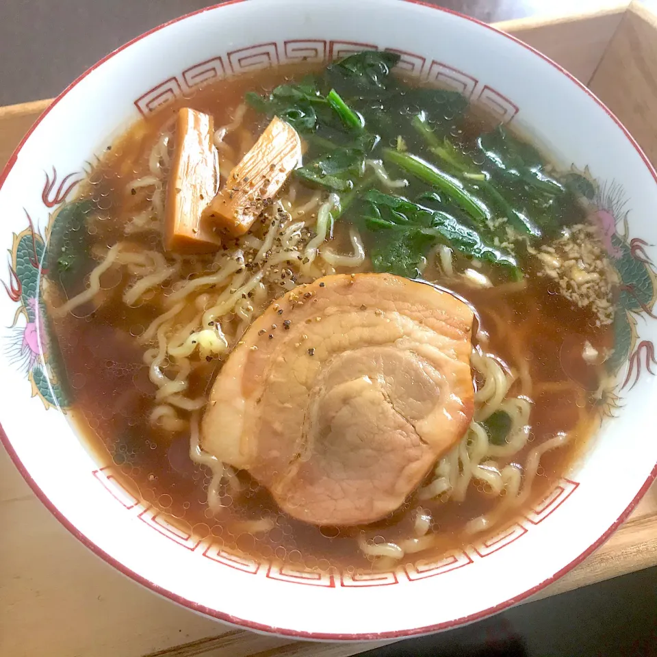 Snapdishの料理写真:幸楽苑の醤油ラーメン|純さん