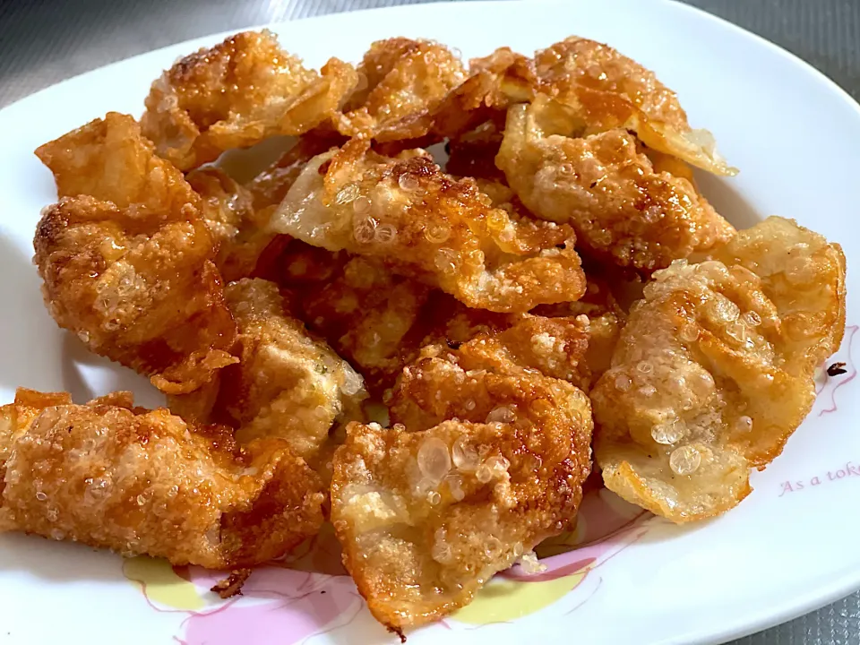 Deep fried steam gyoza|yeni kartikasariさん