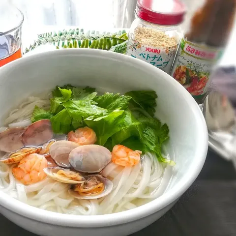 「フォースープ（顆粒）」を使ってみたSnapdishの料理・レシピ写真:シーフードフォー🇻🇳🦐