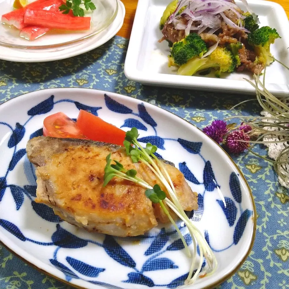 ぶりの味噌焼き🐟|とまと🍅さん