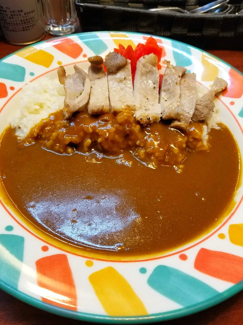 ポークステーキカレー|nobさん