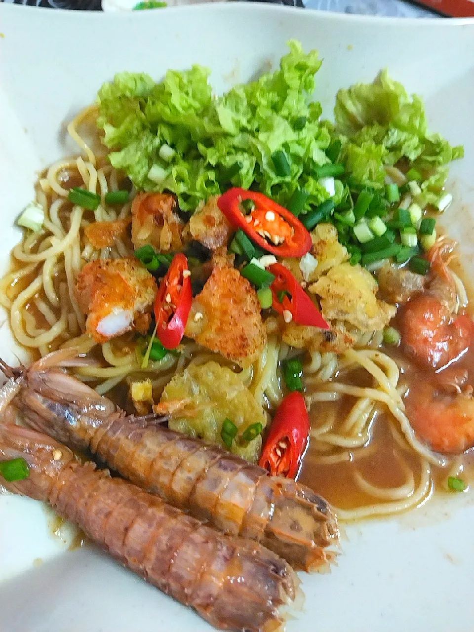 mee kuah udang lipan|lailatul73さん