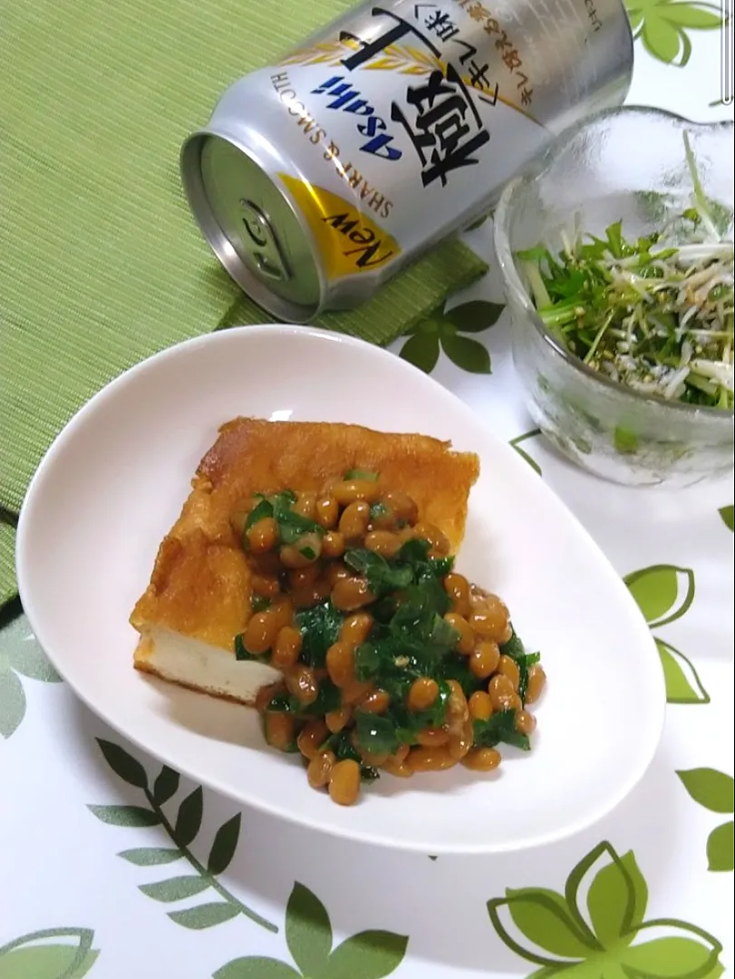 納豆ざぶとん揚げ 😋|fumiさん