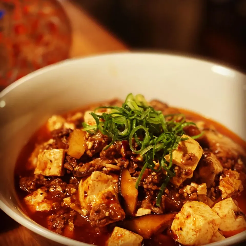 Marbuoduofu (Tofu with Spicy Mince Beef ) with Steamed Rice 🍚 #rice #chefemanuel #beefmince #spicy #homecooking|Emanuel Hayashiさん