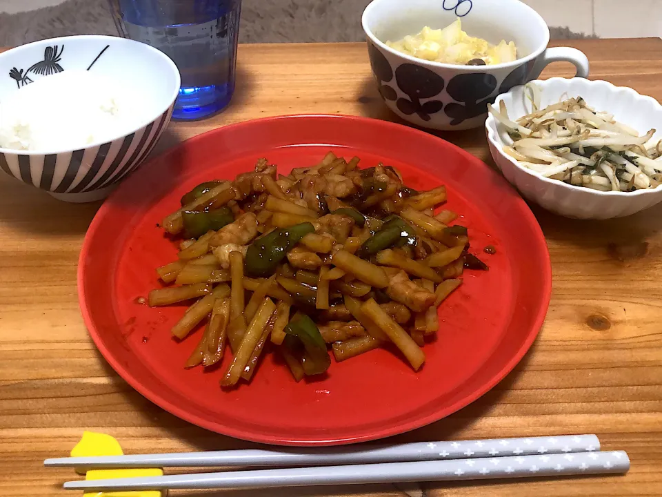 Snapdishの料理写真:青椒肉絲|saknさん