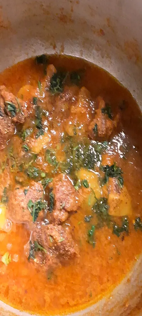 |Tinday Gosht| 
|Round Bottle Gourd with mutton||annieさん