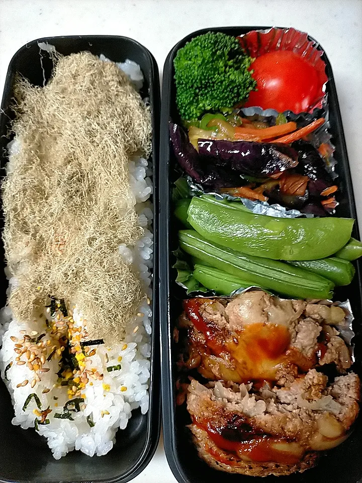 豆腐ハンバーグ弁当
★ナス・人参・ピーマン炒め|芽亜里さん