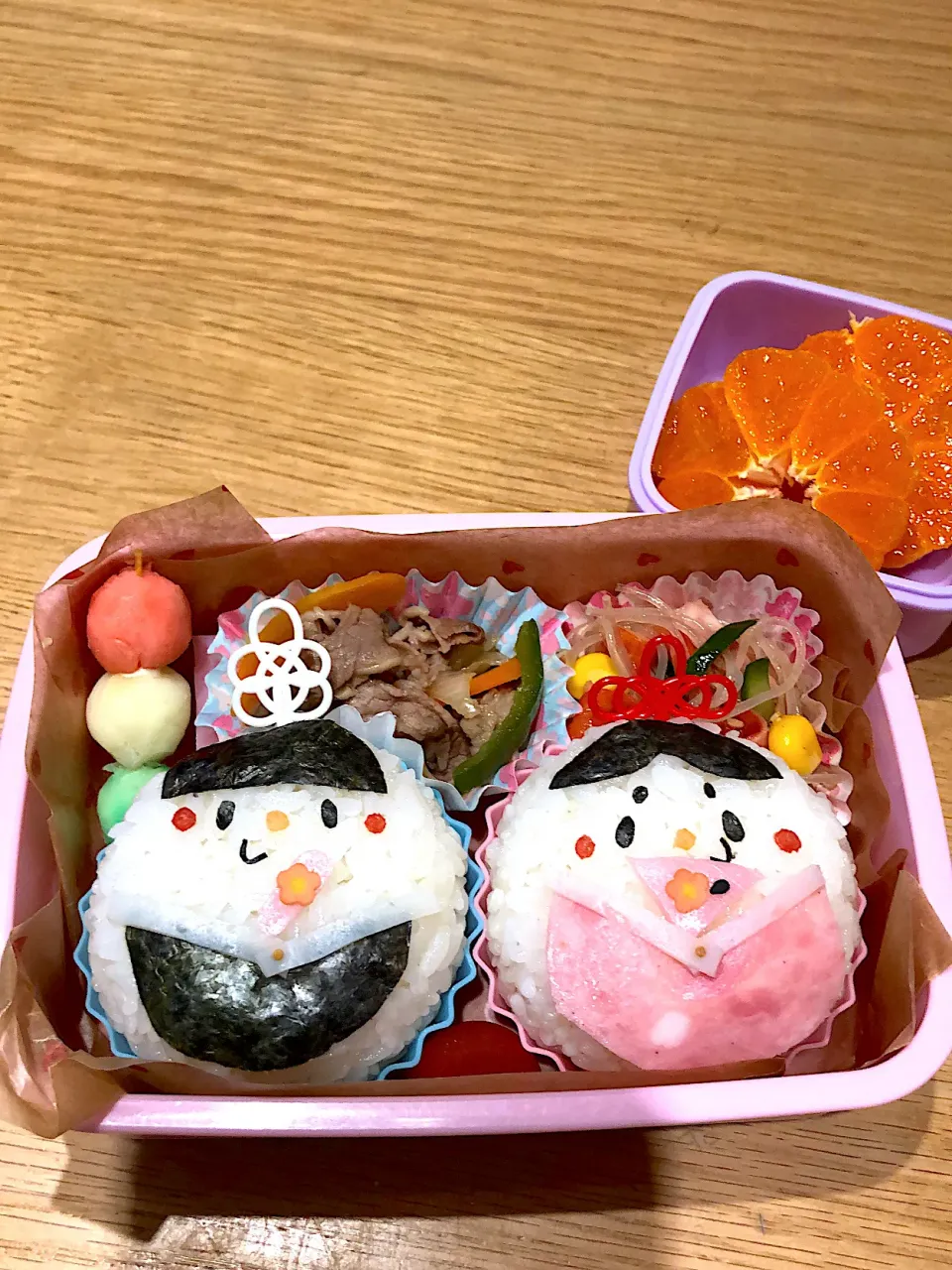 Snapdishの料理写真:ひなまつり弁当♡|はるmamaさん