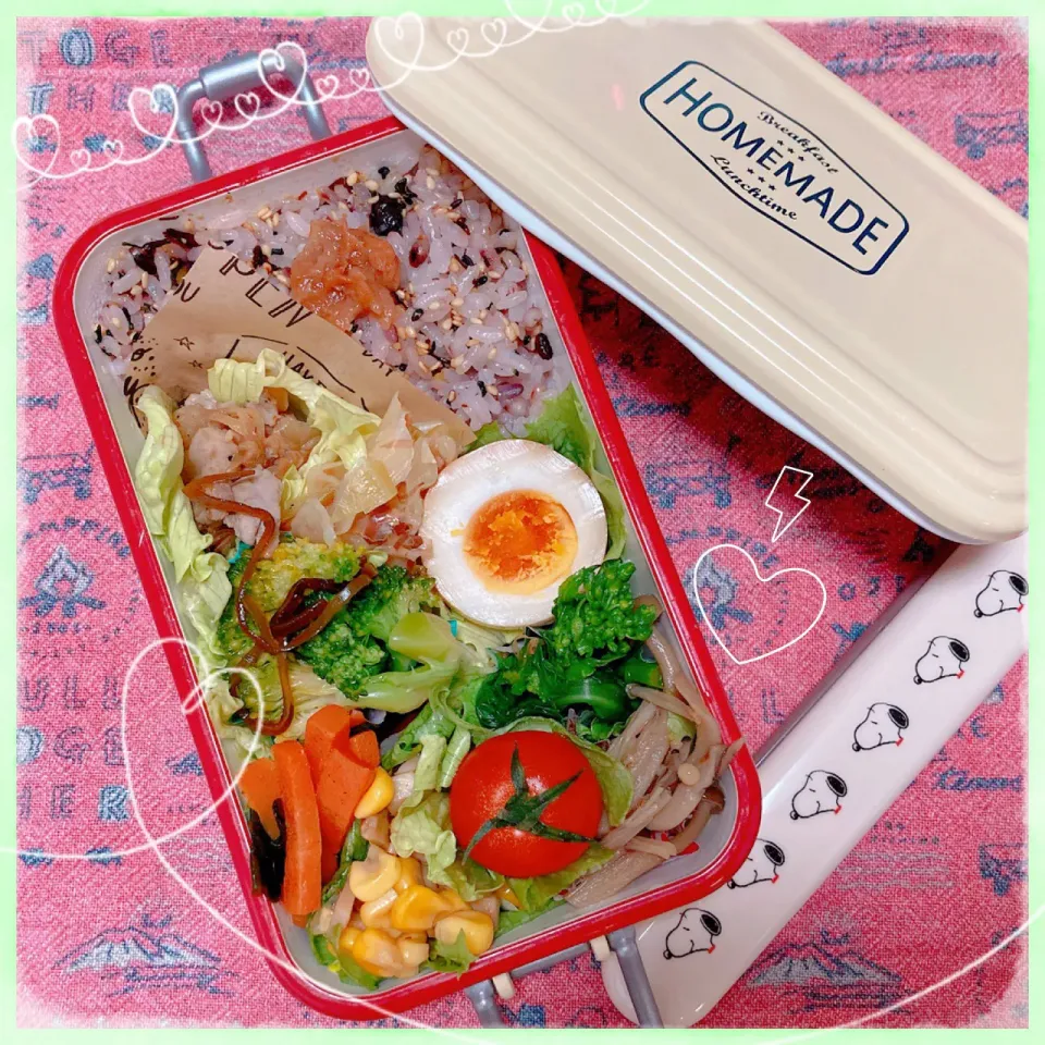 Snapdishの料理写真:３／２ ｔｕｅ 名古屋手羽先風豚肉弁当🍴|rinaronarさん