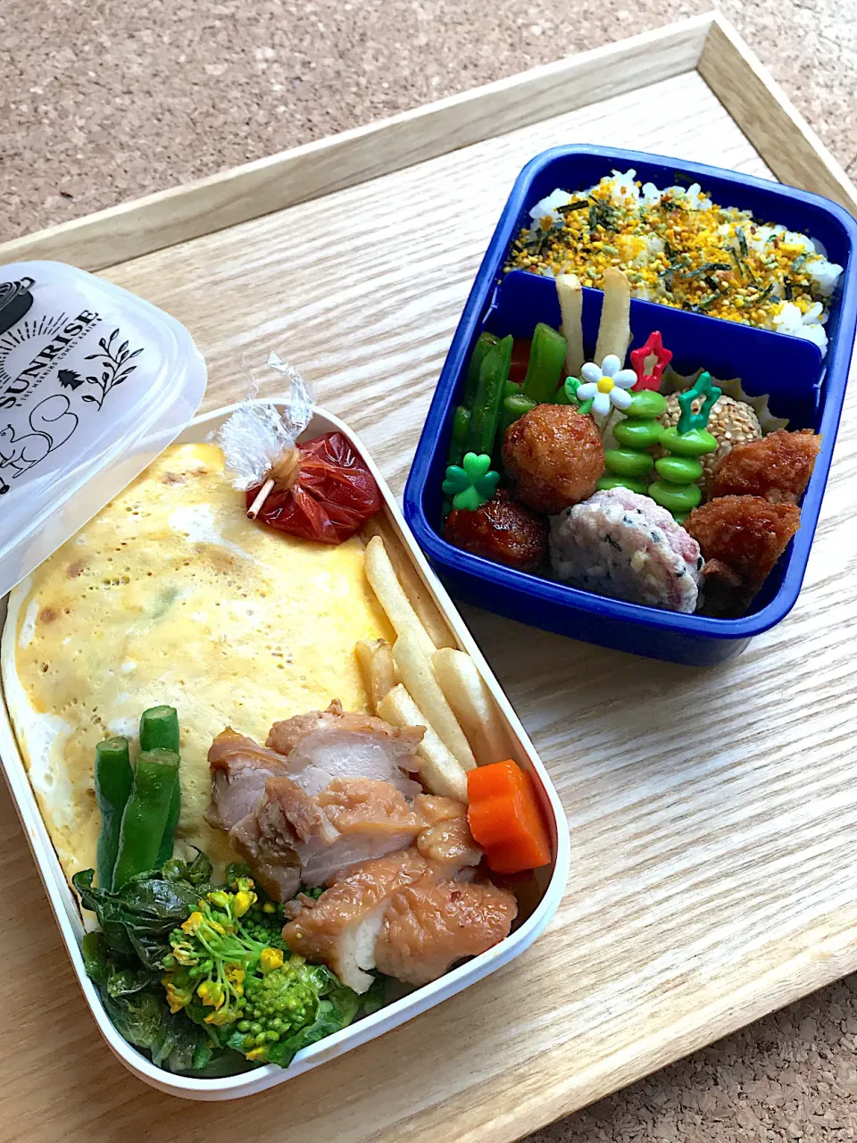 オムライス弁当|二キィさん