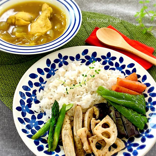 チキンスープカレー 揚げ野菜 ゆーこどん Snapdish スナップディッシュ Id 8ux19a