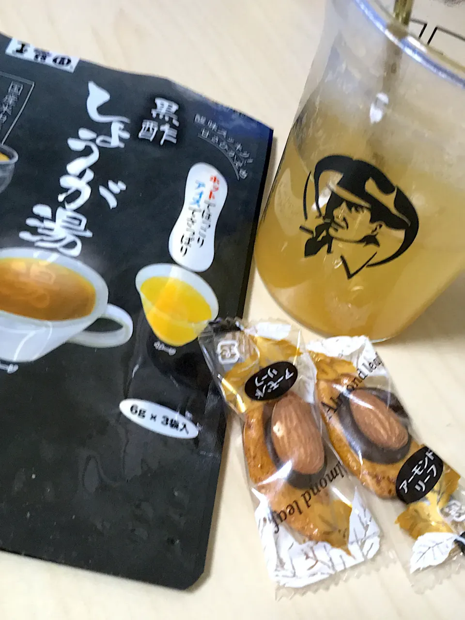 ホット黒酢しょうが湯|4jemさん