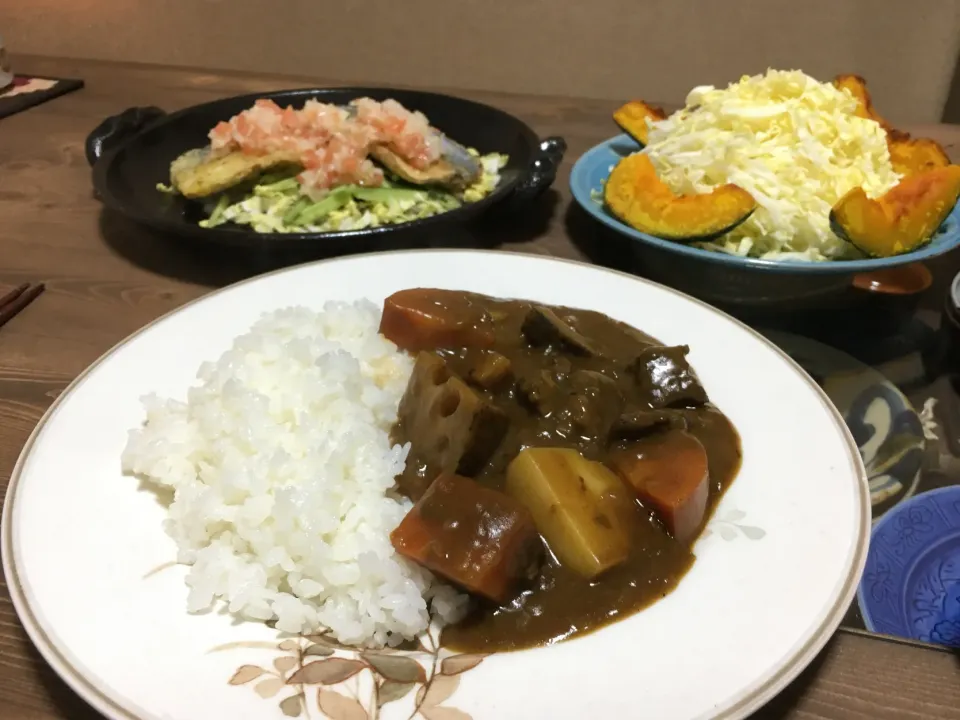 一生懸命作ったカレーとエスカベッシュ|Namiko Kanoyaさん