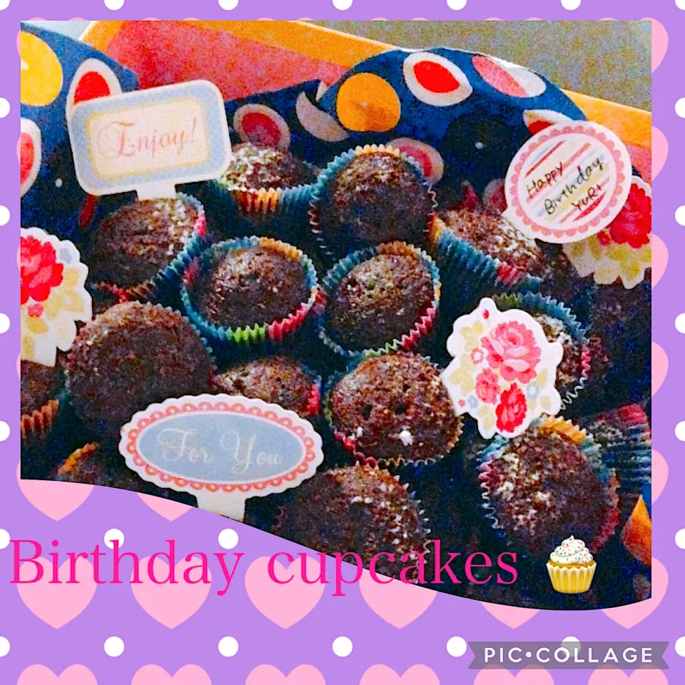 Birthday cupcakes 🧁|yugeさん