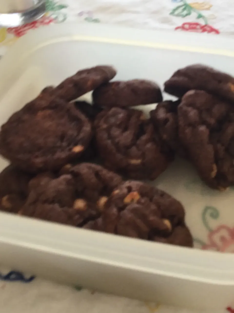 Homemade chocolate double cookies|ninja kittyさん