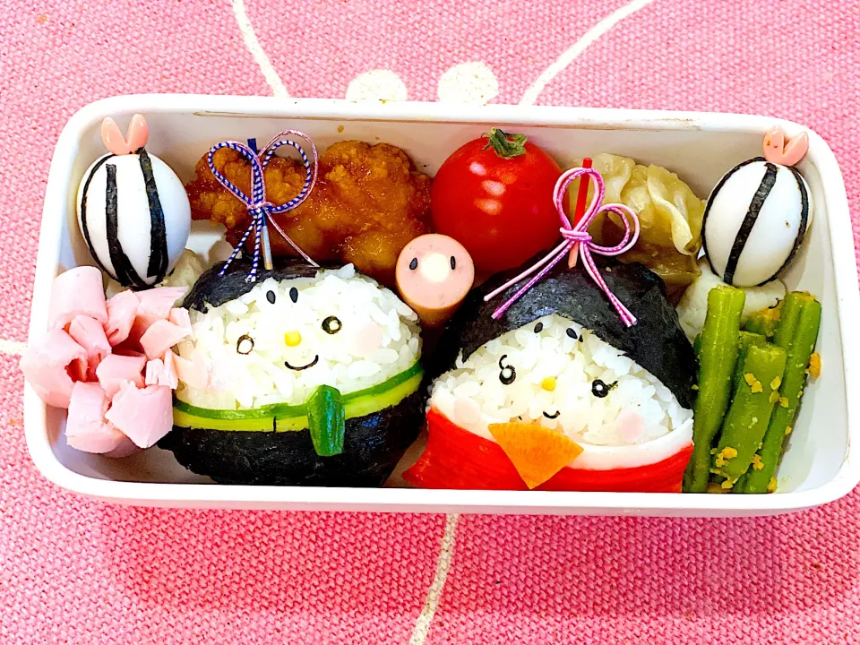 お雛様お弁当🎎|Yukiさん