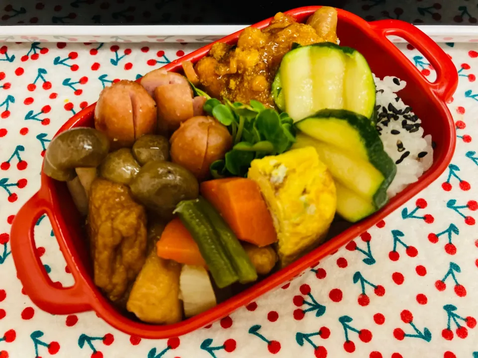 令和3年3月3日🍱今日の自分弁当🍱|akiyo22さん