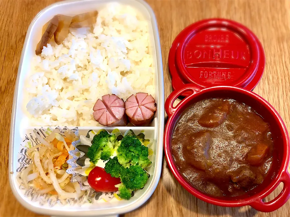 サラ弁　　　　　　　　　　　　　　　　　猪カレー弁当|じゅんさんさん