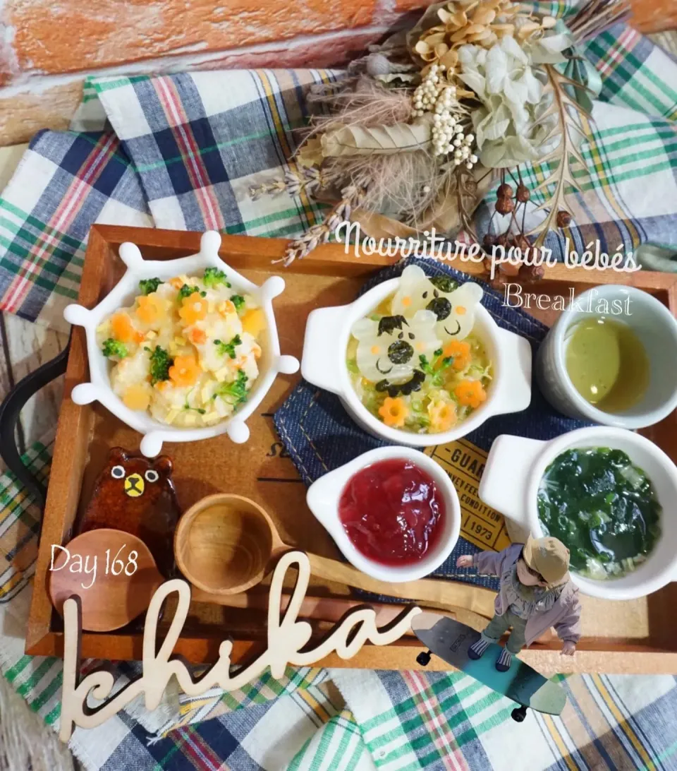 離乳食𓎩⸝⸝朝ごはん|La-Jule Sa8さん