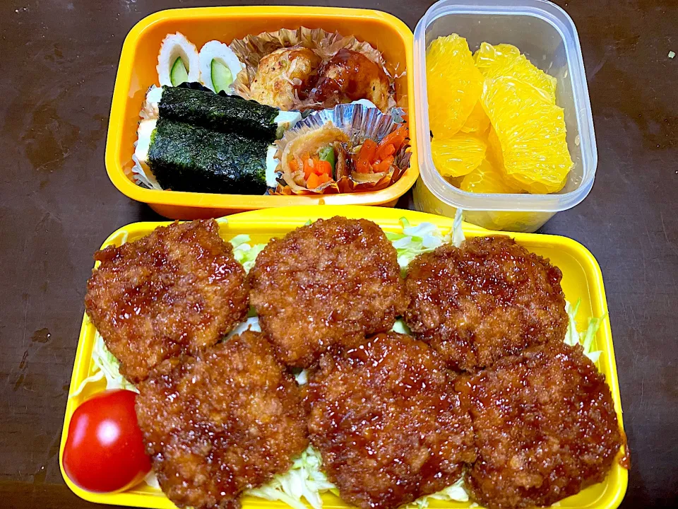 Snapdishの料理写真:中学生男子弁当#0303|こずりんさん