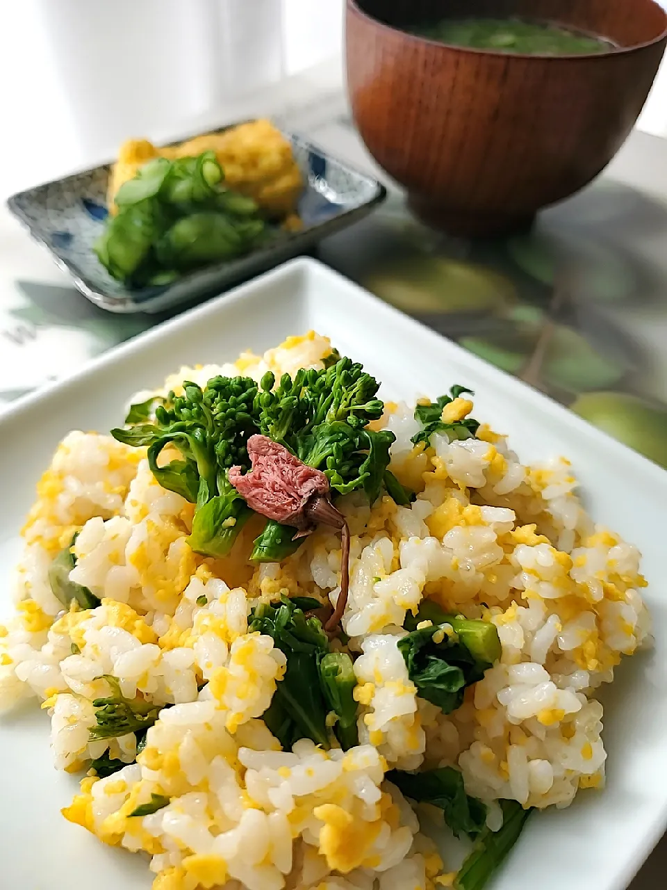 菜の花ご飯💛|みるくここあさん