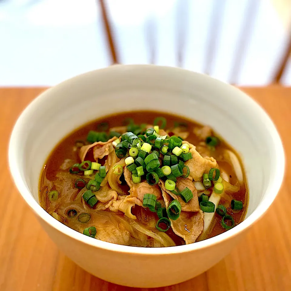 Snapdishの料理写真:在宅ワークの今日はお手製カレーうどん＊|yu papaさん