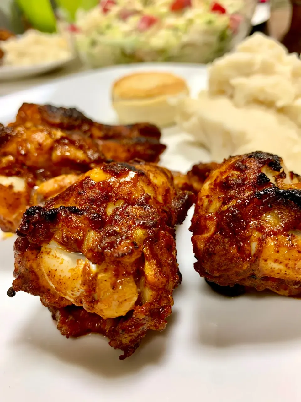 Dry-Rubbed Grilled Chicken Wings|gonbenさん