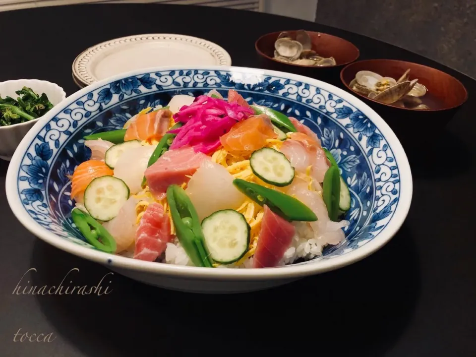 Snapdishの料理写真:🌸🌸ひなちらし🎎🍣🍚🌸🌸|toccaさん