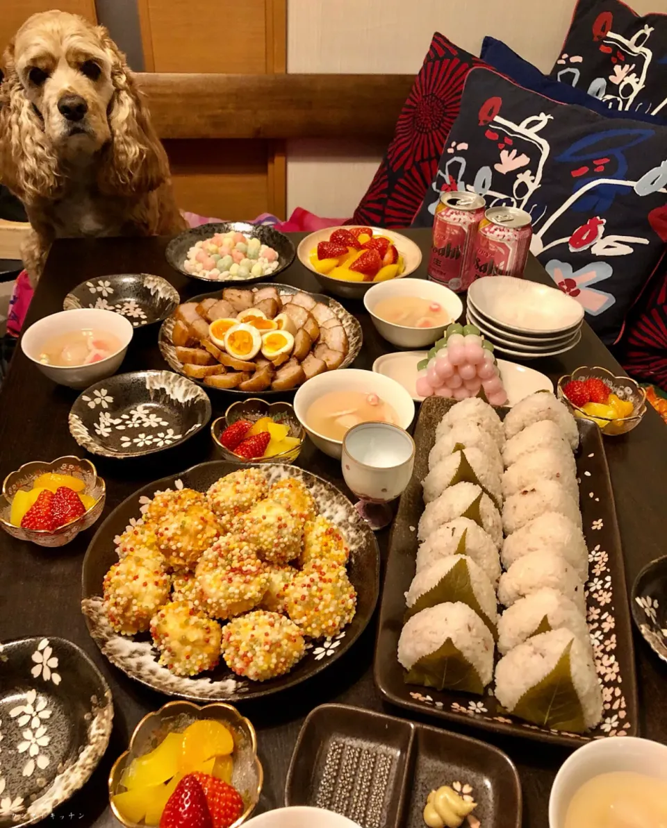 Snapdishの料理写真:ひな祭りディナー🌸✴🎎✴🌸|Kashimanakitchenさん