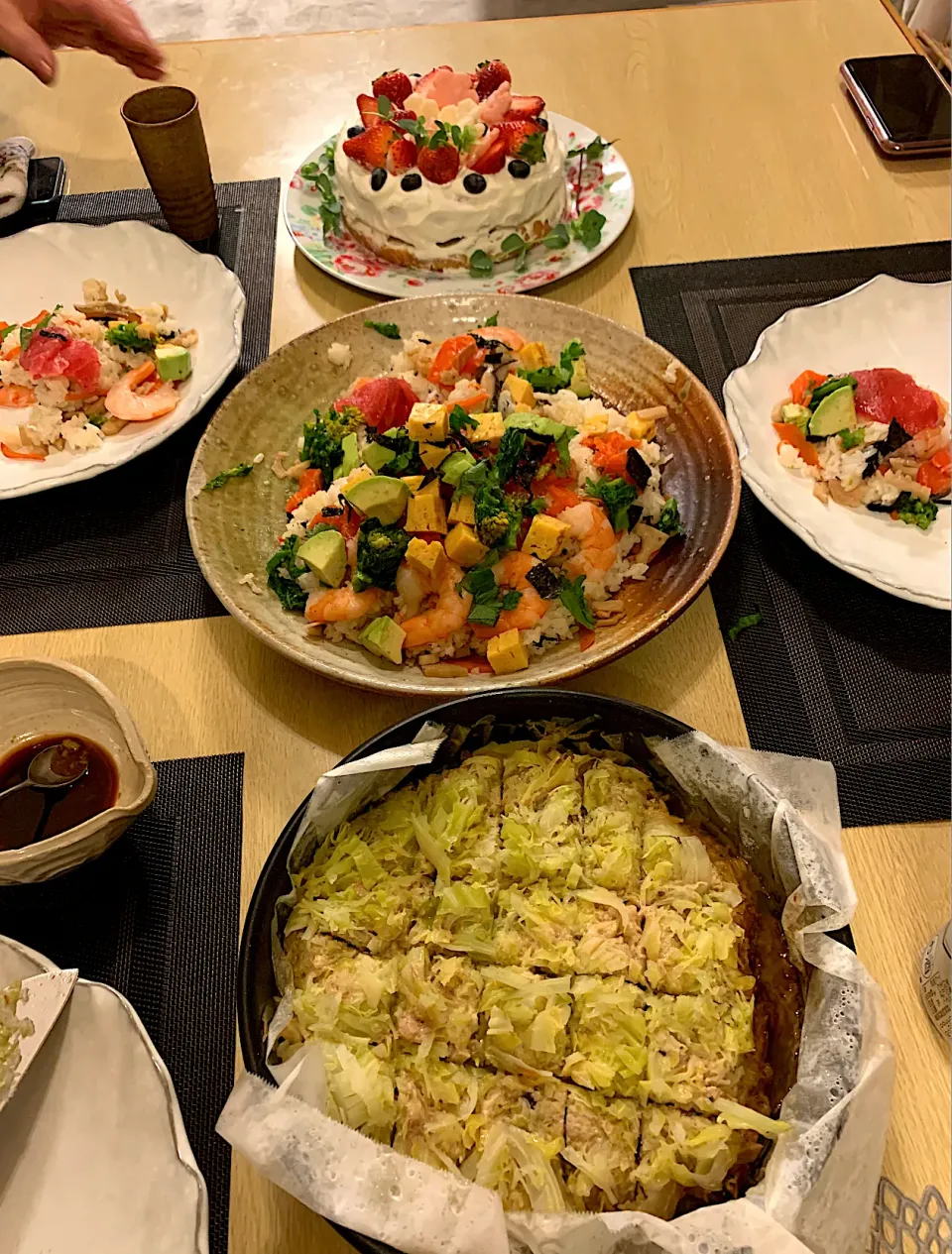 Snapdishの料理写真:雛祭りの食卓|ファニーさん