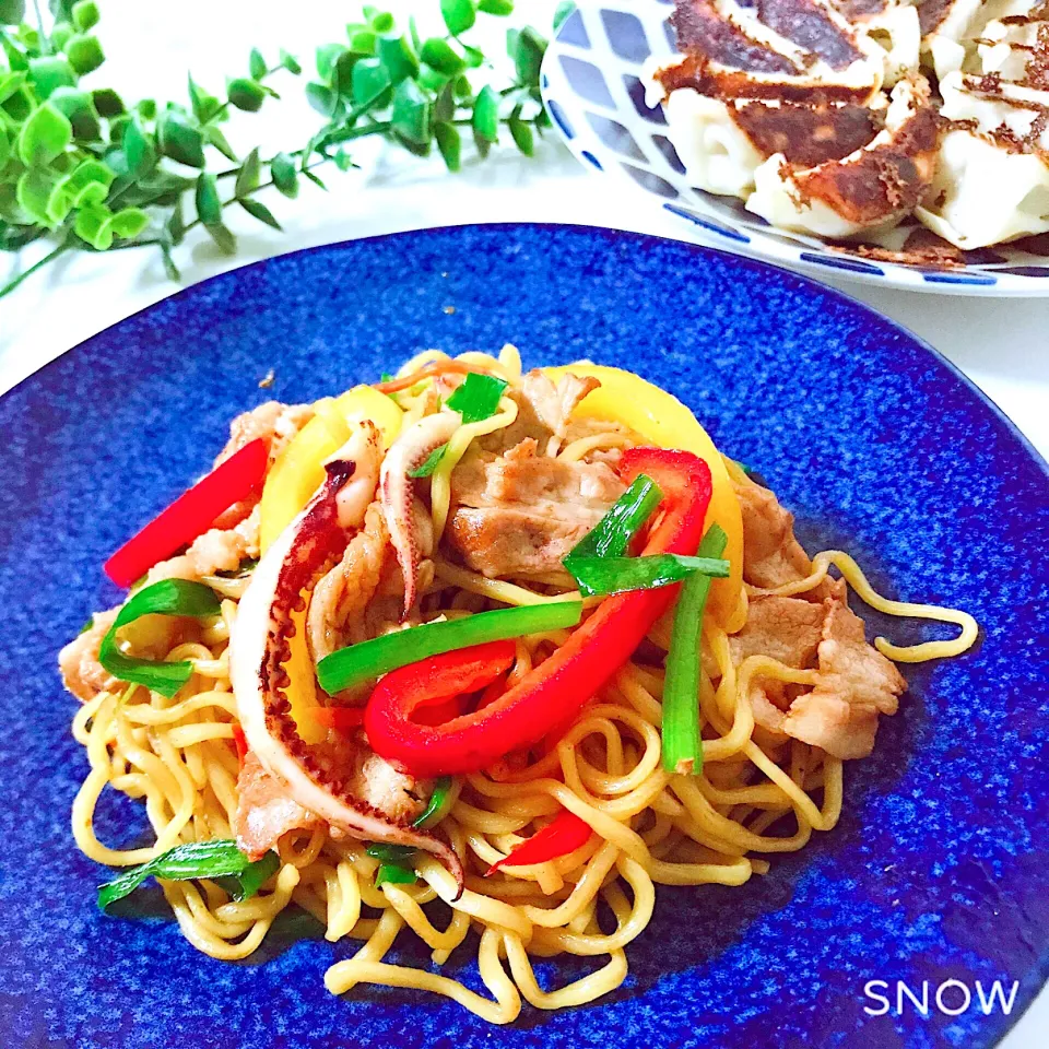 Snapdishの料理写真:中華焼きそば|オーロラさん