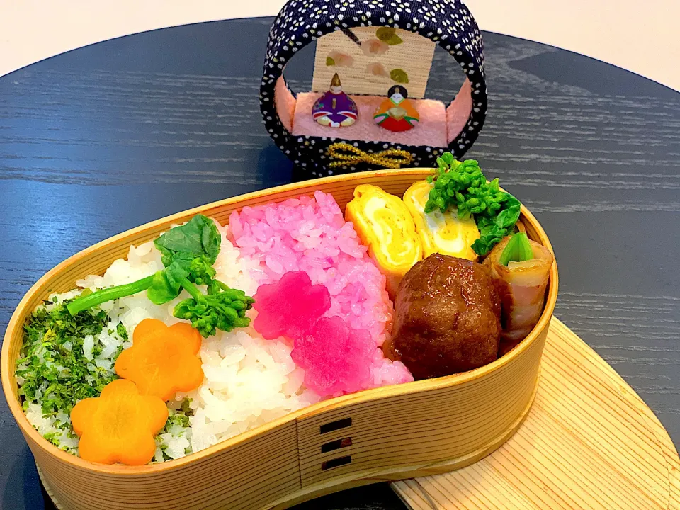 ひな祭りな夫弁当🎎|Seikoさん