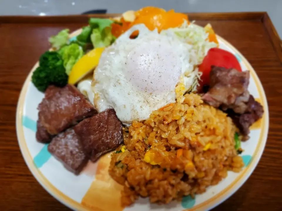 Snapdishの料理写真:きょうの朝ごはん🍚|こまちさん