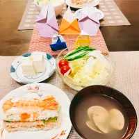 Snapdishの料理写真:ひな寿司|Mikaさん