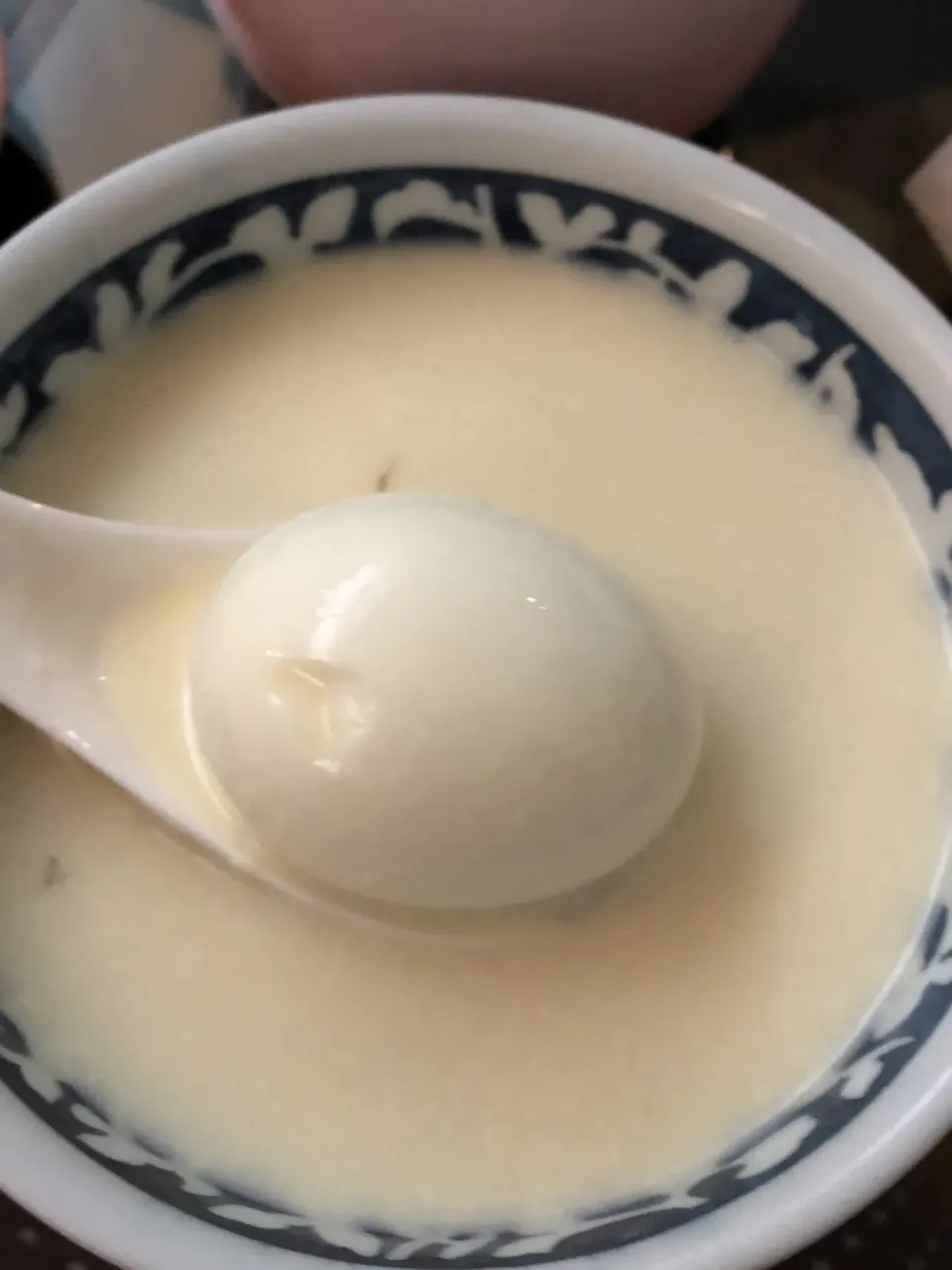 Soya egg sweet soup|信生さん