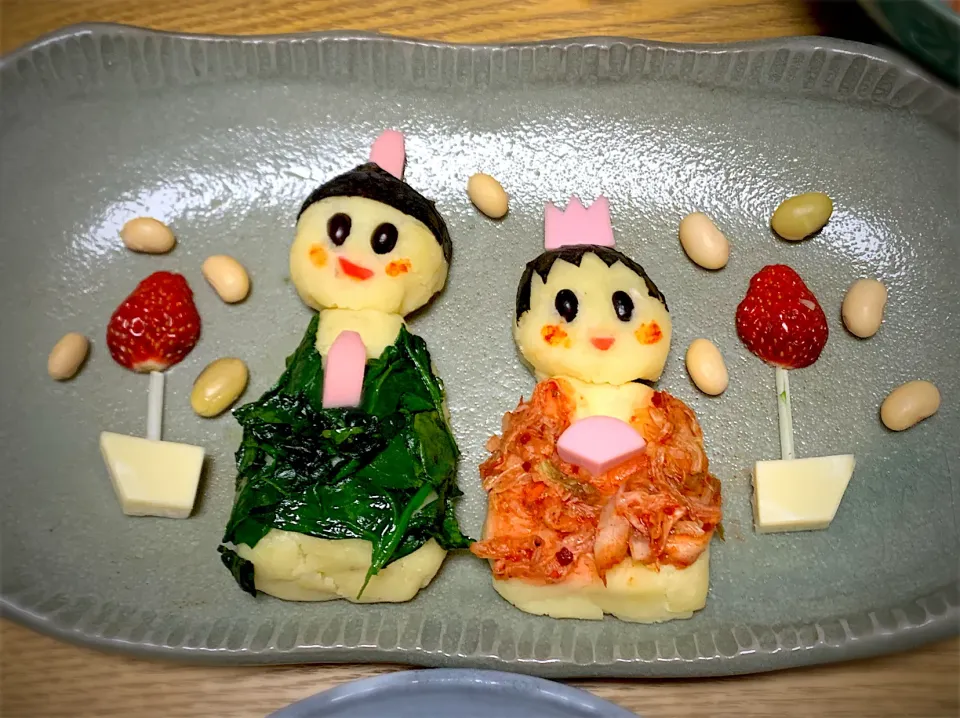 Snapdishの料理写真:おひなさまー。|あやさん