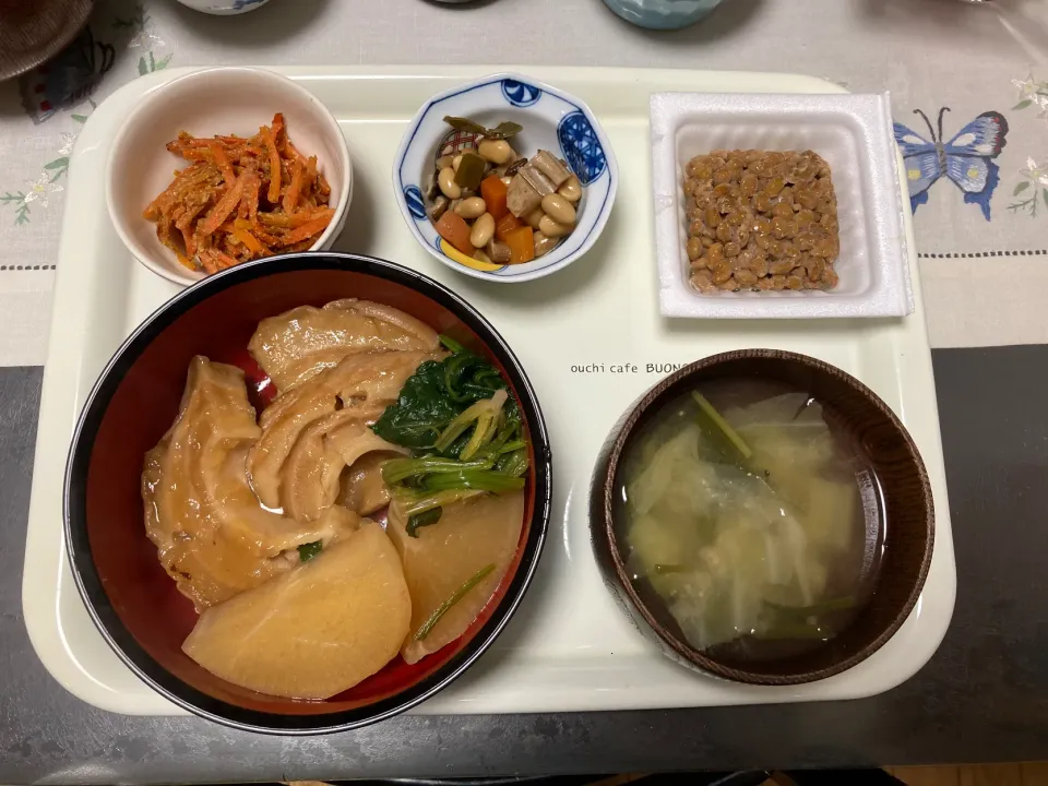 Snapdishの料理写真:ベジ料理♡車麩の角煮風のご飯|みよさん