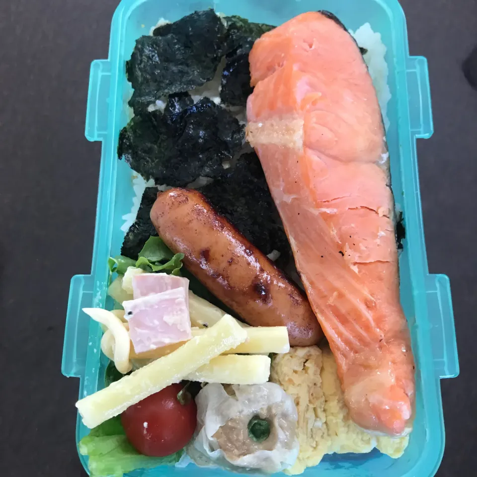 海苔鮭弁当|純さん