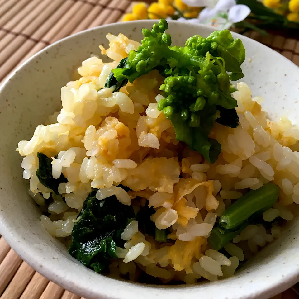 アッチさんの料理 菜の花ごはん|nainaiさん