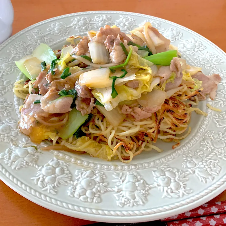 餡かけ焼きそば|あっちゃんさん