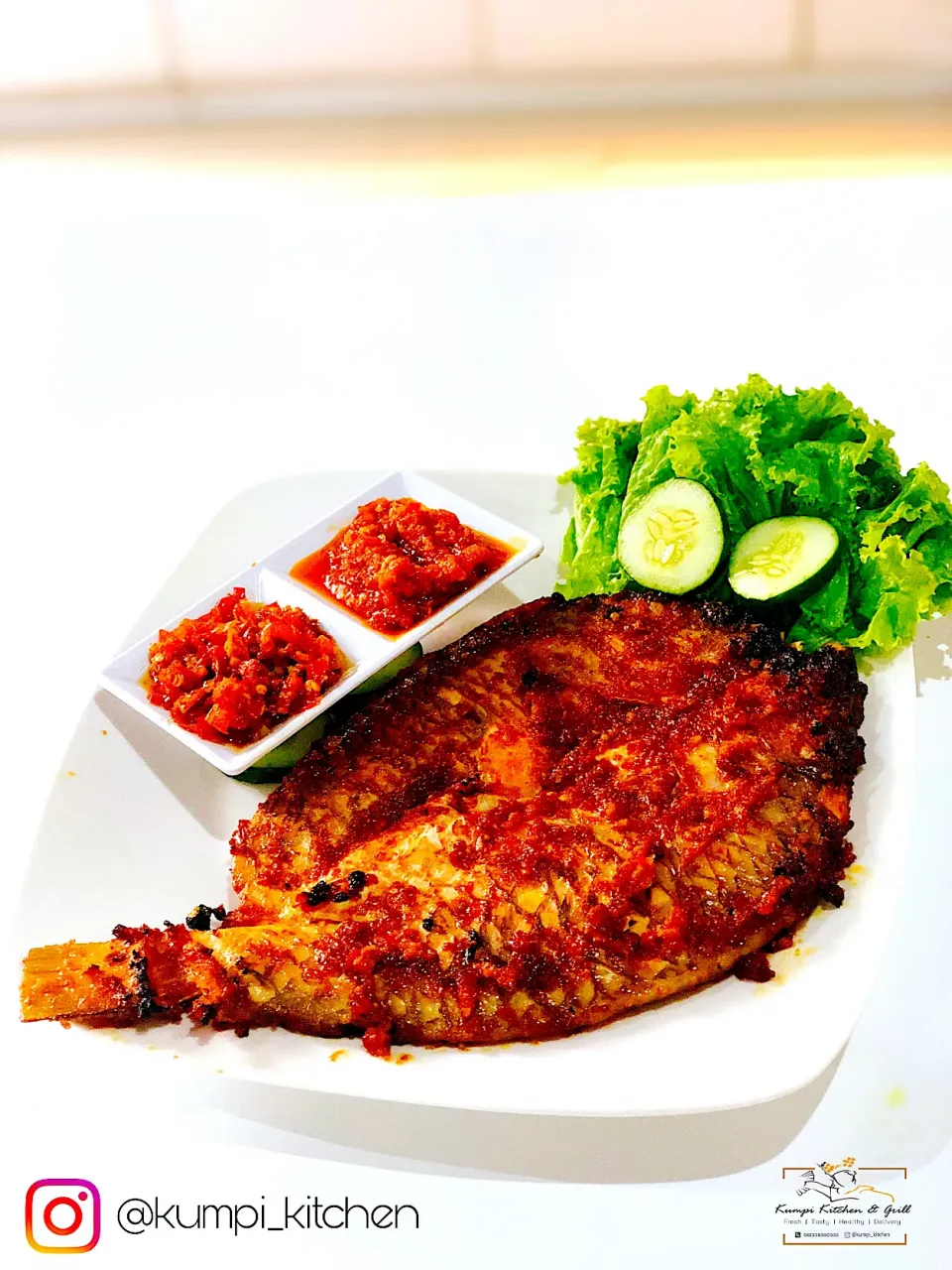 Grilled fish Balinese Cuisine at @kumpikitchenandgrill|Kumpi Kitchen and Grillさん