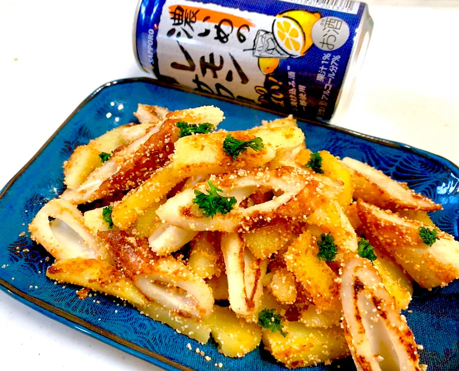 からあげビールさんの料理 お弁当にも◎ビールが進む!明太マヨちくじゃが|ひろりんさん