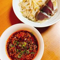 広島つけ麺　鰹トッピング