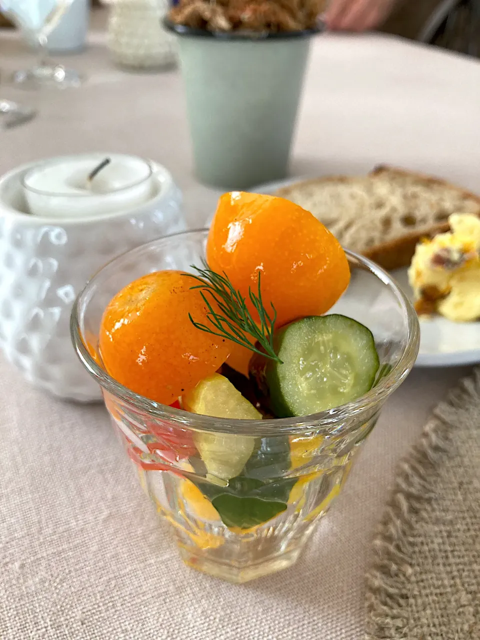 Kumquat sott’aceto🍊 e Giardiniera sott’aceto🥒🧡|aястасияさん