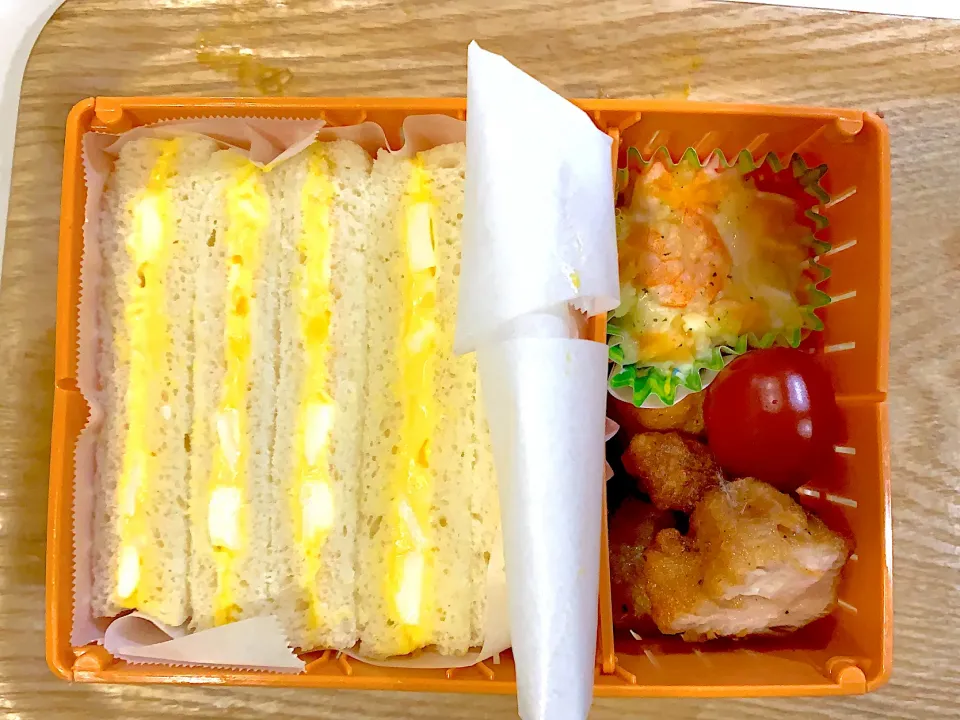 #年長さんお弁当　日帰りキャンプ|みどりっちさん